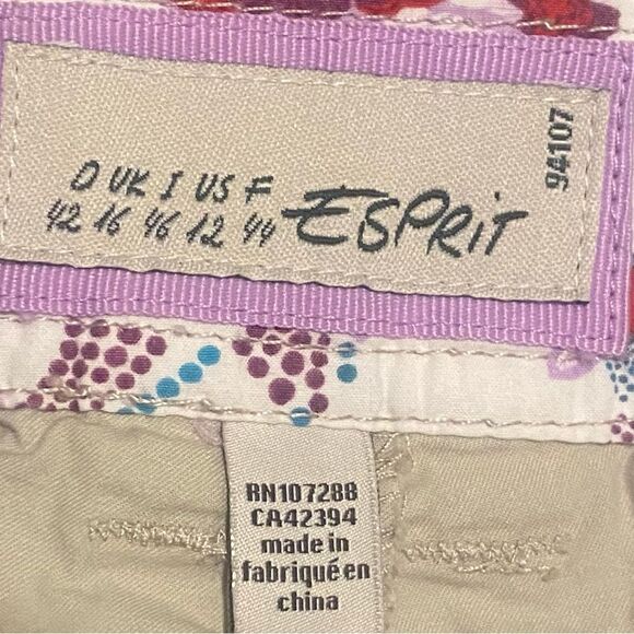 Esprit Beige Tan Wide Leg Cargo Flap Pocket Y2K Pants - Picture 8 of 8